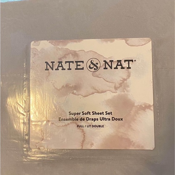 Nate and Nat double sheets set in alloy - Picture 3 of 8